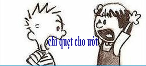 CHỈ QUẸT CHO ƯỚT