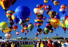 LỄ HỘI THỨ 50 KHÍ CẦU BAY QUỐC TẾ TẠI ALBUQUERQUE, NEW MEXICO 2022.