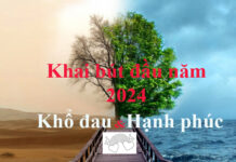 Khai bút đầu năm Giáp Thìn