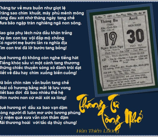 Tháng tư lòng nhớ