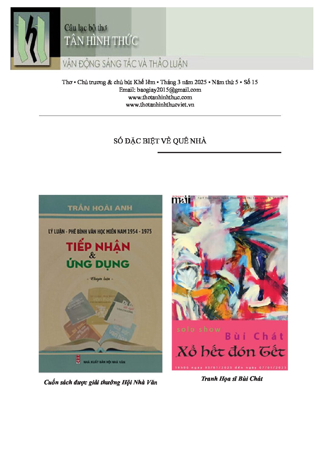 Tân hình thức – Báo số 15