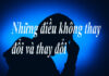 Những điều không thay đổi và thay đổi