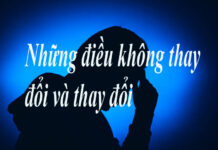 Những điều không thay đổi và thay đổi
