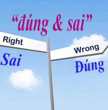 Thế nào là “đúng và sai”?